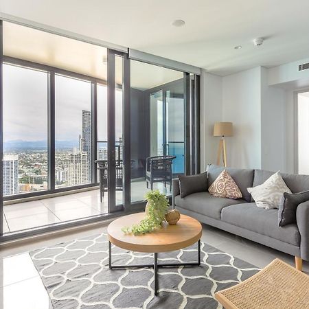 Sea View Beachfront Apartment In Surfers 골드코스트 외부 사진