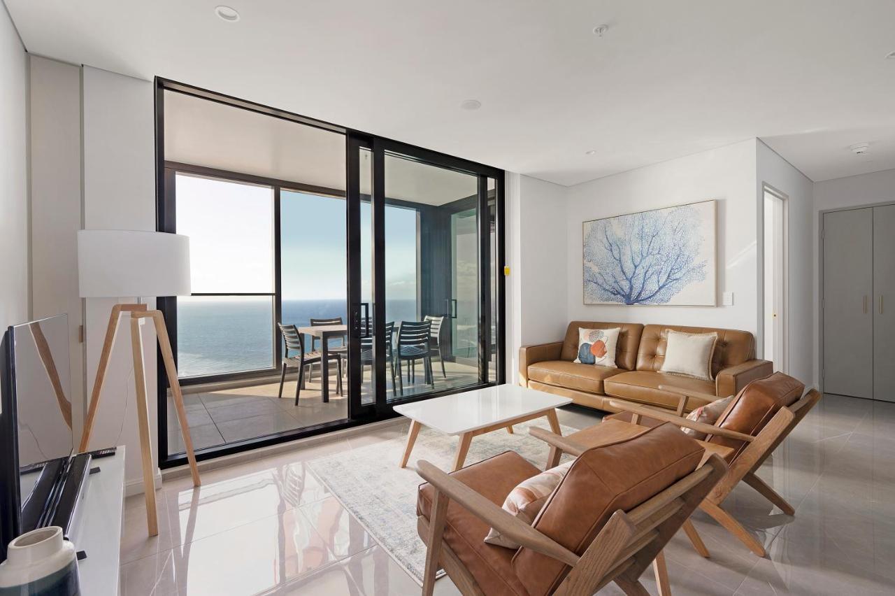 Sea View Beachfront Apartment In Surfers 골드코스트 외부 사진